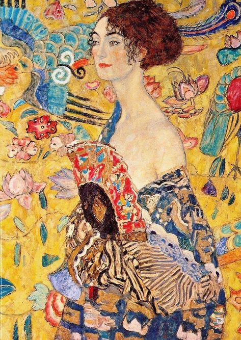Gustav Klimt, Portrait Drawing, Portrait Art, Arte Pop, Pics Art, Arte Inspo, Japon Illustration, Drawings, Famous Art