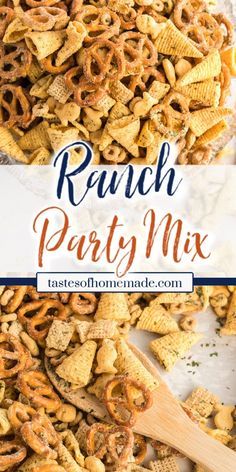 Snacks, Guacamole, Apps, Desserts, Dips, Thanksgiving, Appetisers, Ranch Snack Mix Recipe, Appetizer Snacks
