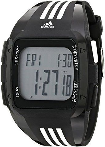 Adidas Unisex ADP6089 Duramo XL Digital Black Watch with Polyurethane Band Sport Watches, Unisex, Adidas Set, Adidas Watch, Best Sports Watch, Adidas Originals Watch, Adidas Originals, Fitness Watch, Adidas