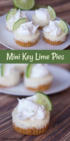 Desserts, Dessert, Mini Desserts, Key Lime Treats, Mini Key Lime Pies, Key Lime Desserts, Key Lime Pie Bites, Key Lime Pie, Key Lime Bites