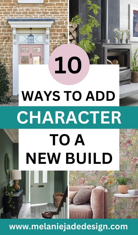 Adding character to a new build property is important because it helps to create a sense of individuality and uniqueness, making the property feel more like a home #newbuild #newbuildproperty Craftsman, Interior Design, Design, Haus, Create, Hacks, House Styles, House, Remodel