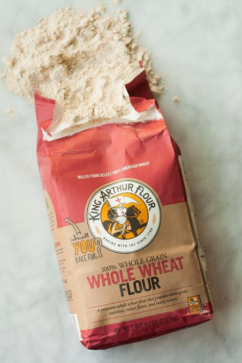 The Most Important Thing You Should Know When Baking With Whole Wheat Flour Flour Recipes, Whole Grain Flour, Flour Alternatives, Flour Substitute, Whole Wheat Flour, Purpose Flour, Wheat Flour, Wheat Flour Recipes, Whole Grain