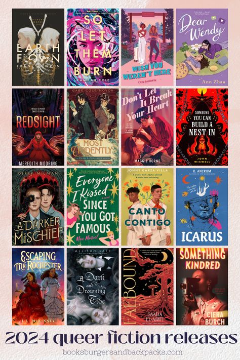 Queer book releases in 2024 (LGBTQ+ science fiction to romantasy to YA contemporary) — Books, Burgers and Backpacks Bury Fc, Art, Science Fiction, Romance Books, Queer Books, Fiction Books, Fantasy Books To Read, Books To Read, Romance Fiction