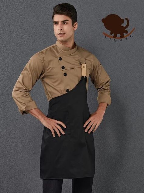 Outfits, Chef Coat Design, Chef Jackets Design, Men's Chef Jacket, Chef Uniform, Chef Coat, Chef Jackets, Waiter Uniform, Chef Clothes