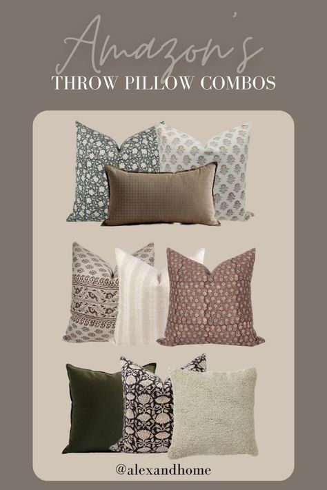 Amazon throw pillow combos! Follow my shop @alexandhome on the @shop.LTK app to shop this post and get my exclusive app-only content! #liketkit #LTKhome @shop.ltk https://liketk.it/4j92H Rv, Diy, Target Throw Pillows, Comfy Throw Pillow, Target Pillows, Affordable Throw Pillows, Affordable Pillow Covers, Couch Throw Pillows, Beige Throw Pillows