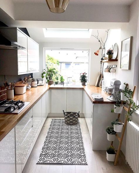 11 Beautiful Galley Kitchen Design Ideas | Fifi McGee | Interior Blogger, UK Interior, Home Kitchens, Kitchen Design Small, Apartment Kitchen, Small Apartment Kitchen, Small Kitchen Renovations, Tiny Kitchen Design, Kitchen Redesign, Kitchen Design