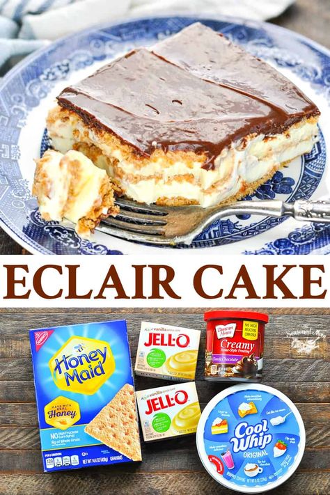 Desserts, Cupcakes, Cake, Dessert, Mini Desserts, Cake Recipes, Eclair Cake Recipes, Chocolate Eclair Cake, Dessert Cake Recipes