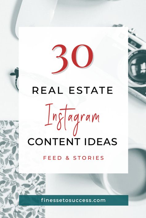 Here are 30 Instagram real estate content ideas that will make you start curating your Feed and Stories ASAP. Having an up-to-date content strategy is key if you want to make a name for yourself as a realtor.   Click the pin to read more tips! BONUS: Interactive Instagram Content Ideas in Stories for Realtors Instagram, Real Estate Tips, Real Estate Marketing Quotes, Marketing Tips, Realtor Social Media, Real Estate Advice, Real Estate Business Plan, Real Estate Marketing Design, Real Estate Business
