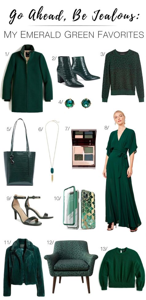 Holiday Outfits, Glow, Outfits, Emerald Green Outfit, Green Outfit, Emerald Green Dresses, Emerald Green, Deep Winter Palette, Emerald Green Jewelry