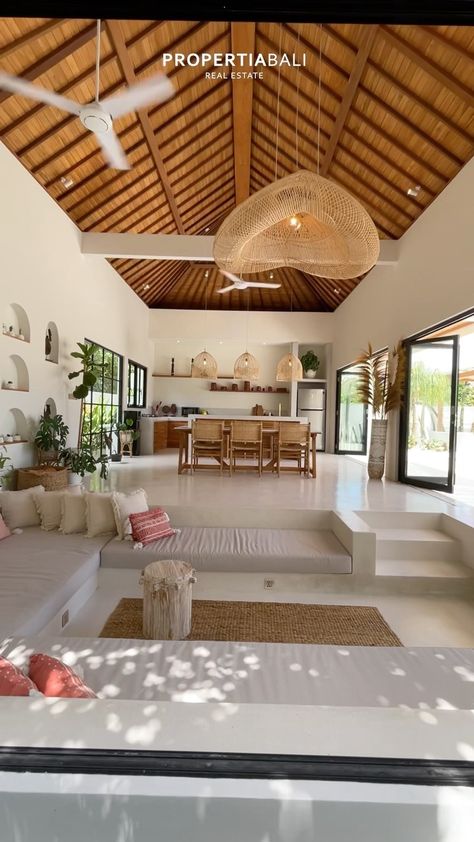 Villa Design, Villa Design Architecture, Tropical House Design, Beach Villa Interior, Bali House, Island House, Beach House Design, Resort, Tropical Houses Interior