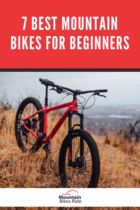 Reviews on great Mountain Bikes for Beginners. See the pro's and con's of these 7 bikes. #mountainbikebeginner #Bestmountainbikes Inspiration, Nutrition, Touring, Fitness, Best Mountain Bikes, Bike Trips, Mountain Bike Reviews, Beginner Road Bike, Best Road Bike