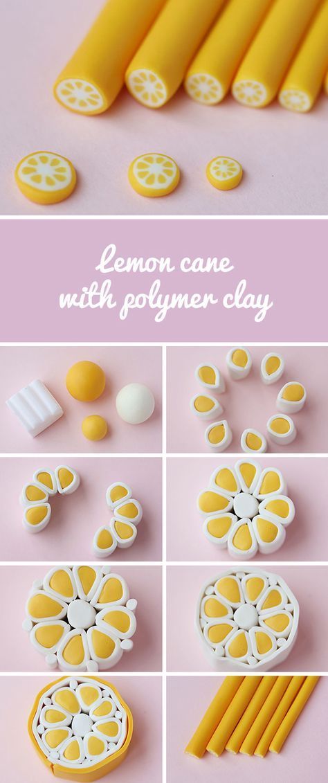 Fimo, Diy, Polymer Clay, Polymer, Clay, Ice Tray, Silicone Molds, Lemon, Tray