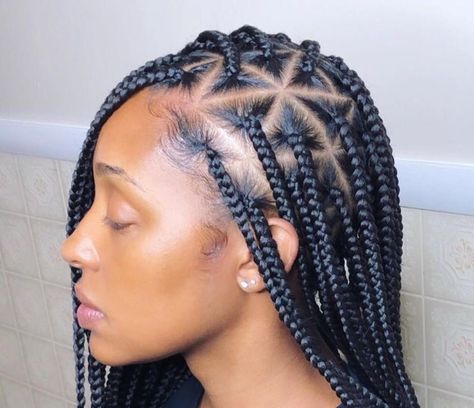 Braided Hairstyles, Protective Styles, Box Braids, Braided Hairstyles For Black Women Cornrows, Braided Cornrow Hairstyles, Medium Triangle Knotless Box Braids, Box Braids Hairstyles For Black Women, Big Box Braids Hairstyles, Box Braids Styling