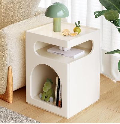 A unique and fun side table for the living room or bedroom Modern Bedside Table, Side Tables For Bedroom, Bedside Table, Sofa Side Table, Sofa End Tables, Modern Side Table, Side Table With Storage, Small Side Table, Small End Tables