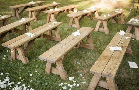 inexpensive diy seating for outdoor weddings | Outdoor Wedding Seating Ideas Inspiration, Unique Weddings, Ideas, Hochzeit, Boda, Mariage, Bodas, Casamento, Dekoration