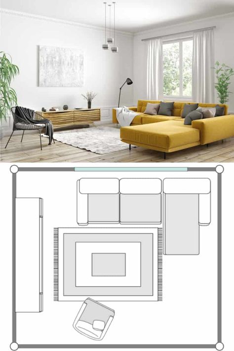 11 Amazing 12X18 Living Room Layouts - Home Decor Bliss Design, Apartment Living, Layout, Disney, Diy, Abu Dhabi, Room Planning, Room Layout, Room Layouts