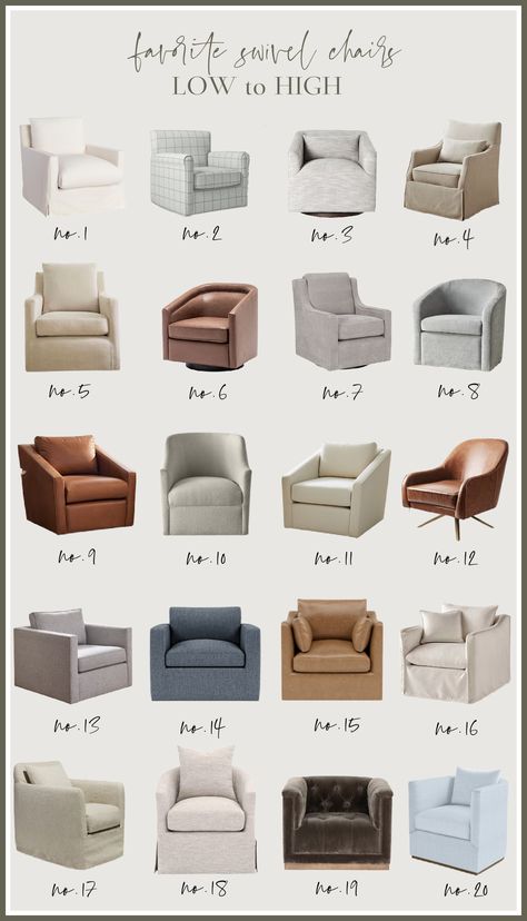 Design, Inspiration, Modern Farmhouse, Home Office, Home Décor, Home, Swivel Recliner Chairs, Swivel Club Chairs, Swivel Armchair