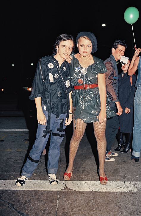 Terry Graham, of The Bags and The Gun Club, with Carlisle in West Hollywood in 1977. 80s Fashion, Retro, Carlisle, Punk Rock, People, Punk, Halloween, Gothic, Punk Rock Bands