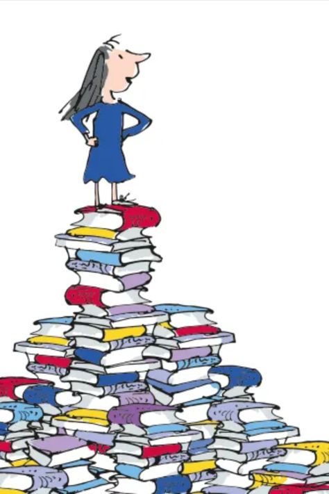 Children, Art, Books, Matilda, Childlike, Roald Dahl, Children’s Books, Favorite Child, Lavender Matilda
