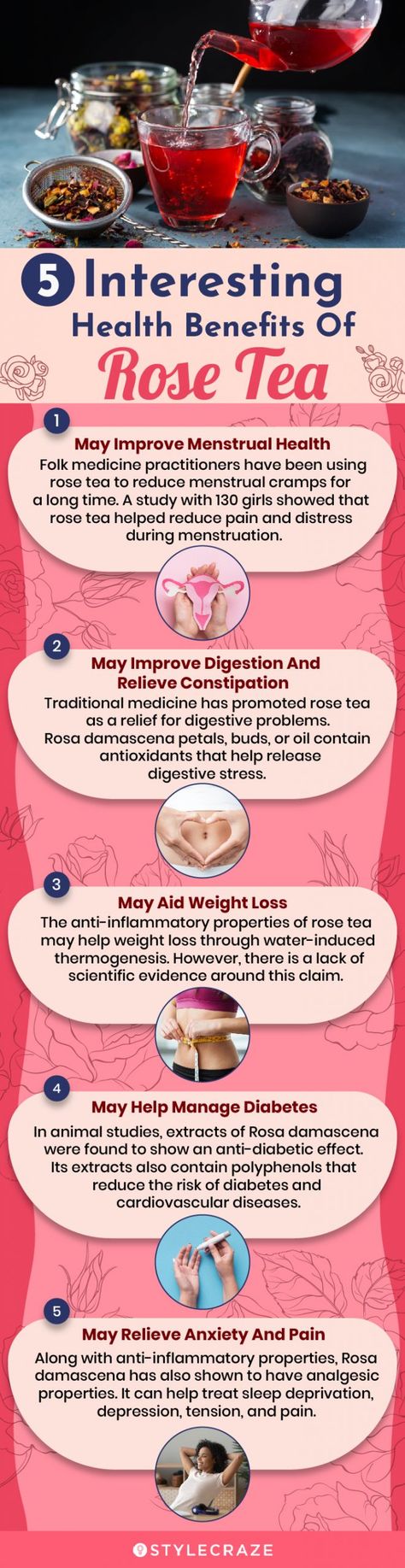 How Is Rose Tea Good For Your Health And Well-being? Ideas, Fitness, Acupuncture, Herbs, Healing Food, Healing Herbs, Herbalism, Tea Benefits, Hibiscus Tea Benefits