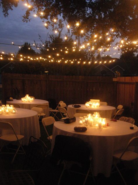 Backyard Party, Outdoor Party, Backyard Reception, Backyard Wedding, Outdoor Wedding, Wedding Backyard Reception, Small Backyard Wedding, Yard Wedding, Romantic Backyard