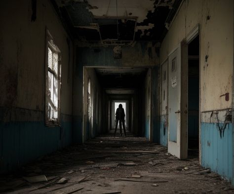 Terrifying Encounters in Abandoned Asylums Play, Ideas, Haunted Asylums, Abandoned Asylums, Abandoned Places, Night Terror, Eerie, Insane Asylum, Asylum