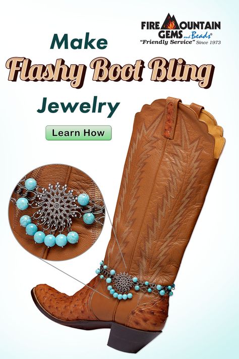 Bijoux, Fox, Ankle Boots, Dance, Cowgirl Boots, Crochet, Boot Bracelet, Boot Jewelry, Cowboy Boot Bling