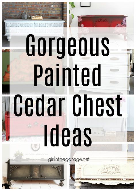 Garages, Boho, Repurposed Furniture, Furniture Redo, Costumes, Upcycling, Refinished Cedar Chest Ideas, Antique Trunk Makeover, Refinish Hope Chest