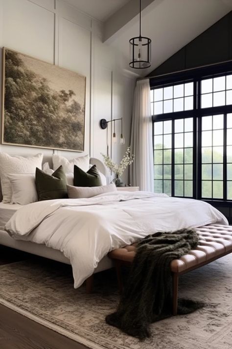 20 Organic Modern Bedroom Ideas That Wow Bedroom, Bedroom Ideas, Bedroom Décor, Decoration, Home Décor, Bedding, Master Bedrooms Decor, Bedroom Decor, Bedroom Colors