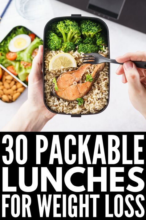 30 Packable Lunches Under 300 Calories | If you're looking for easy and healthy lunch options that are low cal and packed with protein, look no further! If meal prep is your thing, these make ahead packable lunches for adults are perfect for work, for school, and when you're on the go. We've included all kinds of options: vegetarian, gluten-free, nut-free, no heat - you name it! Brown bagging it has never been as tasty or filling! #packablelunches #recipesunder300calories #healthylunchrecipes Protein, Banners, Fitness, Healthy Recipes, Meal Prep, Healthy Packed Lunches, Healthy Lunch Meal Prep, Lunch Meal Prep, Meal Prep Bowls