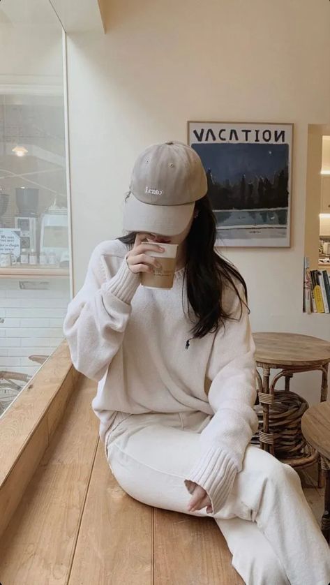 Winter Outfits, Casual, Outfits, Mode Wanita, Korean Girl Fashion, Korean Outfits, Girls, Style, Ootd