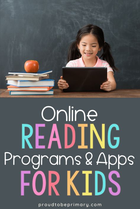 Stuck doing remote or distance learning? Do you homeschool? Encourage kids to learn and practice reading at home or in the classroom with these online reading programs and apps. Try any of these engaging digital reading programs or apps to help kids with phonics, reading comprehension, and fluency. #readingactivities #distancelearning #onlinereading #readingapps #kidreading Parents, Reading Comprehension, Ipad, Reading Programs For Kids, Reading Intervention, Online Reading For Kids, Reading Program, Reading Skills, Reading Comprehension Apps