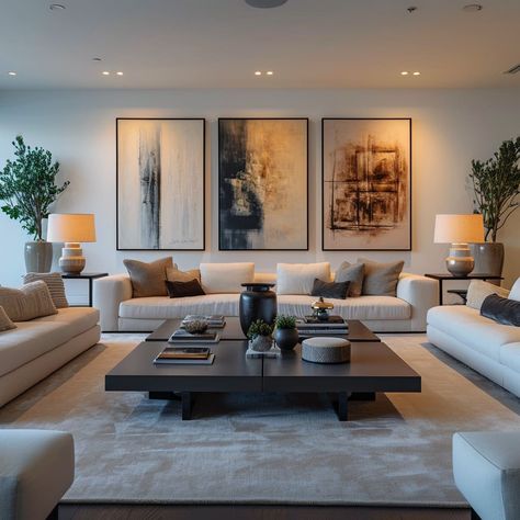 With a personalized touch, this living room offers a curated and inviting space for social interaction Rum, Interior, Interior Design, Inspiration, Design, Interieur, Inredning, House Interior, Deco