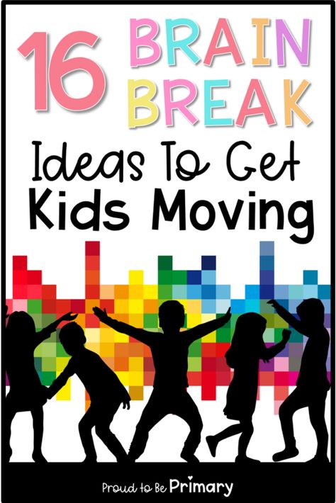 Play, Pre K, Activities For Kids, Brain Breaks For Kindergarten, Learning Activities, Elementary School Activities, Movement Activities, Elementary Activities, Fun Classroom Games