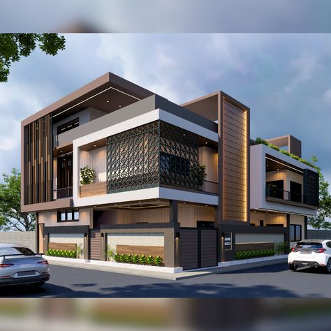 Design, Ideas, 3d, Architecture, Youtube, Modern, Aesthetic, Front Elevation, Haus