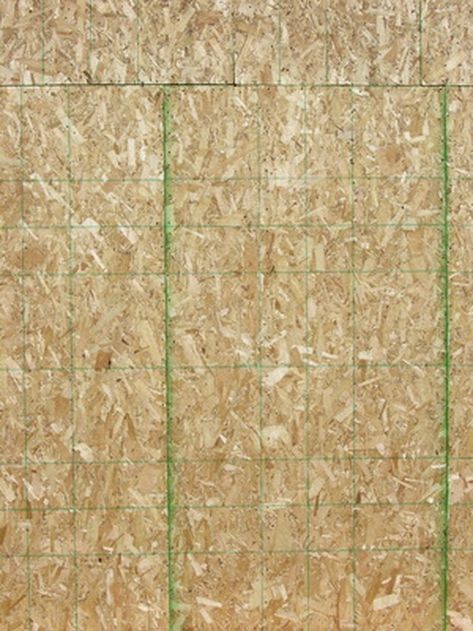 OSB (oriented strand board) is similar to plywood and used primarily for subfloors, covering exterior wall studs and roofing. It is not usually stained or painted, but that... Exterior, Home Repairs, Decoration, Diy, Painting Plywood, Plywood Furniture, Plywood, Plywood Furniture Plans, Real Wood Furniture