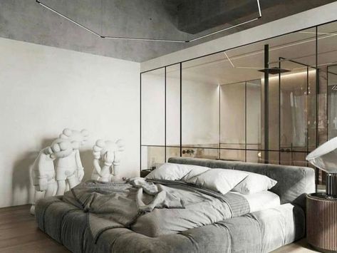 | harkoftakis.gr Inspiration, Design, Bedroom, Bedroom Interior, Bedroom Design, Villa, Modern Bed, Minimalist Bed, Bed