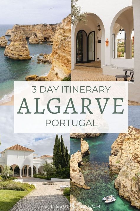 How to spend three days in the Algarve, Portugal Algarve, Best Places In Portugal, Places In Portugal, Portugal Places To Visit, Travel To Portugal, Places To Go, Places To Travel, Europe Travel, Spain And Portugal