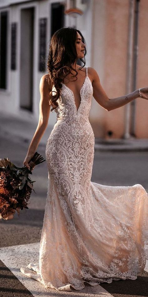 Best Wedding Dresses Collections for 2020/2021 | Wedding Forward Wedding Dress, Elegant Wedding Dress Classy, Timeless Wedding Dresses, Wedding Dress Guide, Wedding Dresses Romantic, Popular Wedding Dresses, Wedding Dress Inspiration, Wedding Dresses With Slit, Fitted Wedding Dresses