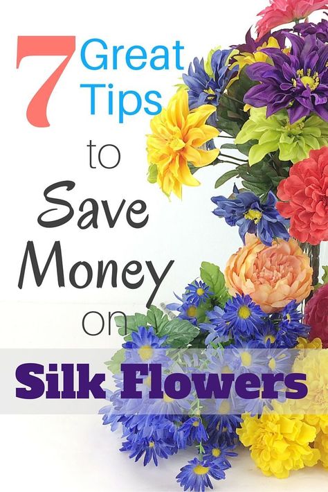 Decoration, Saving Money, Floral, Budgeting, How To Make Wreaths, Silk Wreaths, Silk Flower Arrangements, Silk Flowers, Tips