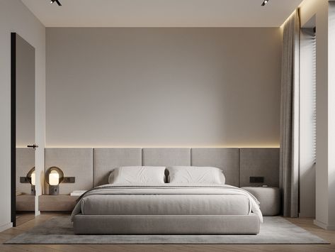 Interior, Interior Design, Minimalist Bedroom, Modern Minimalist Bedroom, Modern Bedroom Design, Bedroom Furniture Design, Modern Bedroom, Interieur, Bedroom Interior