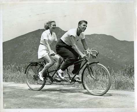 Cycling, Ronald Reagan, Couples, Reagan, Fotos, Fotografie, Kolo, Fotografia, Romance