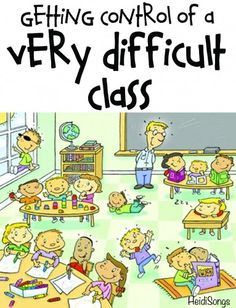 Getting Control of a Very Difficult Class: Practical tips for new and veteran pre-K, #Kindergarten, & first grade teachers to help successfully teach and tame a very strong willed group of wild and wonderful children. Pre K, Behaviour Management, Classroom Behavior Management, Teaching Strategies, Classroom Management Strategies, Class Management, Elementary Education, Classroom Management Tips, Classroom Behavior