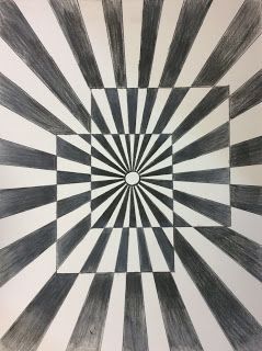 I love Op Art and I thought it would be the perfect lesson to teach Art 1's how to use colored pencils. We began by discussing Op Art, M.C. Escher, Victor Vasarely, and Bridget Riley. Then we discu Drawing Tutorials, Art, Pencil Drawing Tutorials, Design, Doodle Art, Art Lessons, Art Sketchbook, Op Art, Art Projects