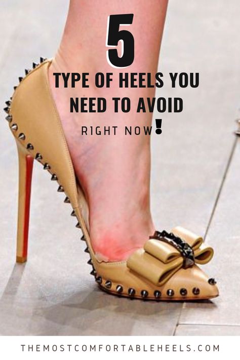 Ideas, High Heel Hack, Most Comfortable High Heels, Heel Height, Comfortable Heels, Comfortable Shoes, Comfortable High Heels, How To Wear Heels, Shoes Heels