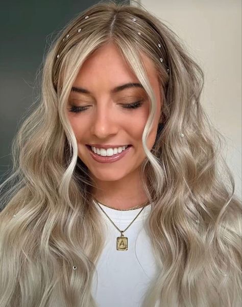 Prom Hairstyles, Curled Prom Hair, Curled Prom Hairstyles, Curled Hairstyles For Prom, Prom Hairstyles Down, Down Hairstyles For Prom, Ponytail Bridal Hair, Prom Hairstyles Half Up Half Down, Cute Hairstyles For Prom