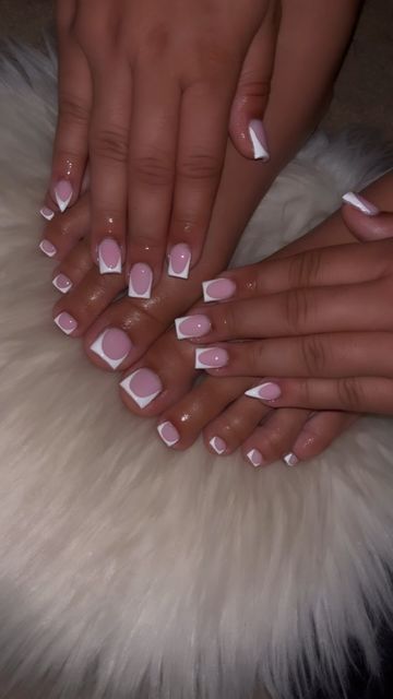 Outfits, Instagram, French Tip Toes, Gel Toe Nails, White Tip Acrylic Nails, White French Tip, French Tip Acrylics, Acrylic Toes, Best Acrylic Nails
