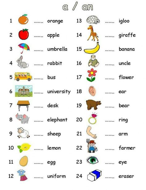 Indefinite articles interactive and downloadable worksheet. You can do the exercises online or download the worksheet as pdf. Worksheets, English Grammar, Grammar, Reading, English Phonics, Grade, English Grammar Worksheets, Grammar Worksheets, English Worksheets For Kids