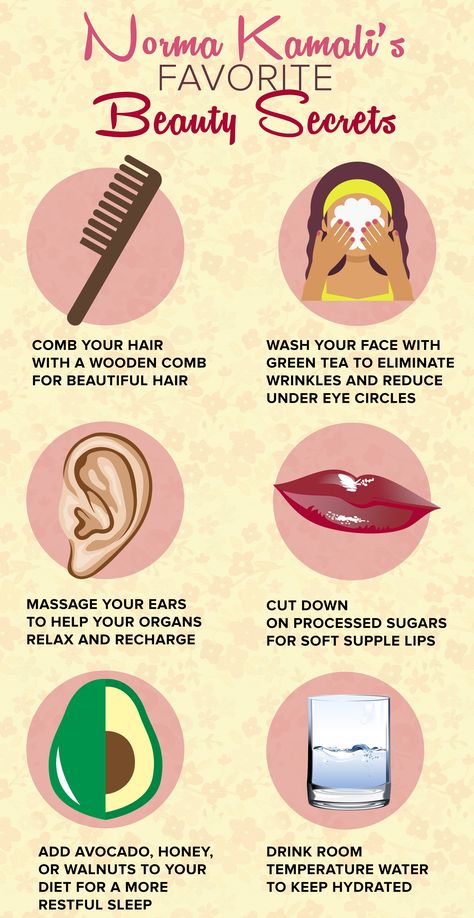 Fashion icon Norma Kamali shares 6 easy beauty tips that will help you look your best. Useful Life Hacks, Fitness, Beauty Secrets, Serum, Natural Beauty Tips, Beauty Hacks Skincare, Beauty Hacks And Tips, Beauty Care, Natural Beauty Hacks