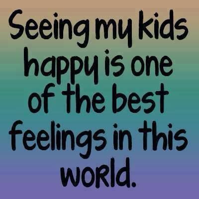 "Seeing my kids happy is one of the best feelings in this world." Family Quotes, Humour, Sayings, Quotes For Kids, Parenting Quotes, Mom Quotes, Love My Kids, Daughter Quotes, Mothers Love